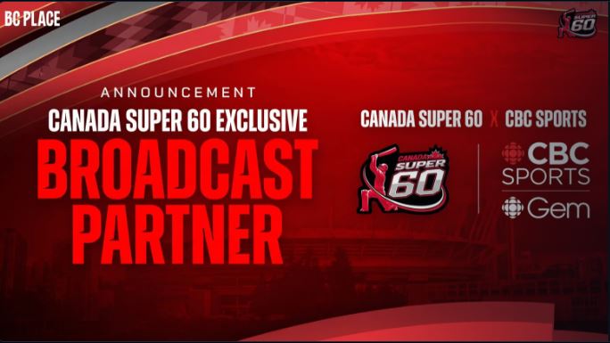 WhiteRock Warriors Set for Nationwide Coverage as Canada Super 60 Partners with CBC